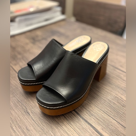 Vince Camuto Mayaly Slide Platform Sandals NWOT - Picture 4 of 6